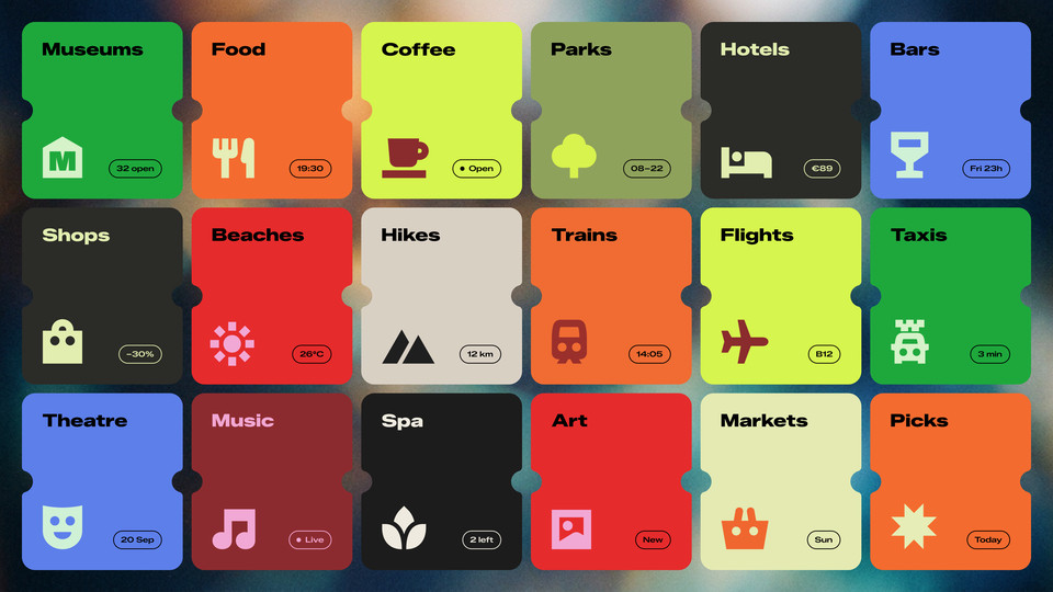 City Guide Tiles